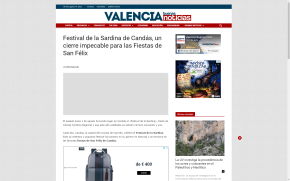 Noticias sobre el festival valencia
